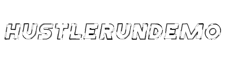 HustleRunDemo  font caratteri gratis