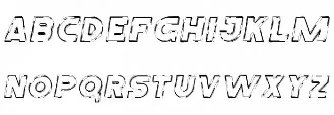 HustleRunDemo Caratteri MAIUSCOLE