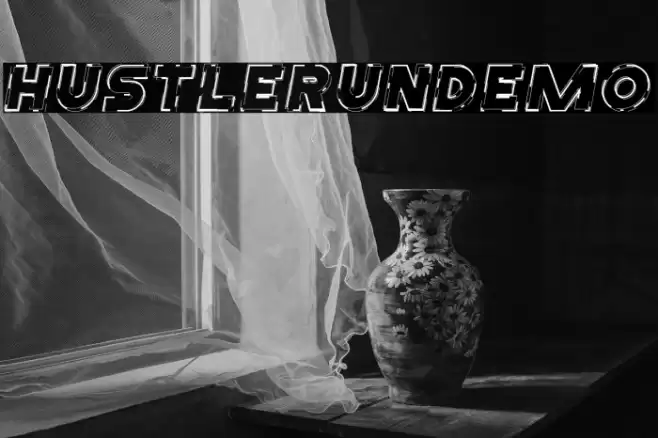 HustleRunDemo फ़ॉन्ट examples