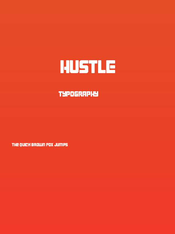Hustle Poster