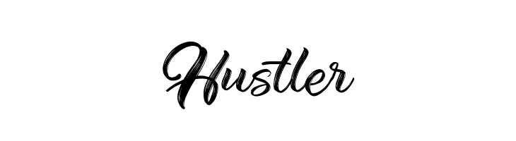 Hustler  font caratteri gratis