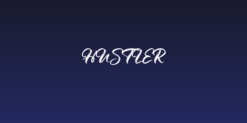 Hustler Social Header