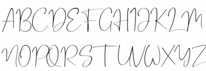Huston Schriftart Groß