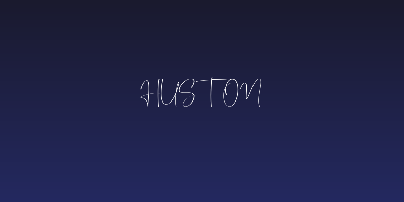 Huston Social Header