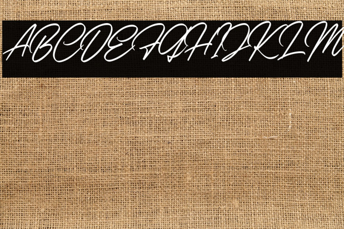 HustoniaScriptDEMO-Regular Example 1