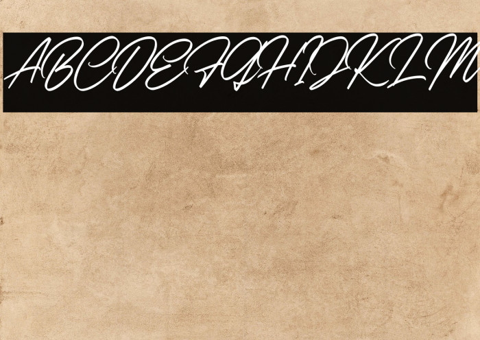 HustoniaScriptDEMO-Regular Example 3