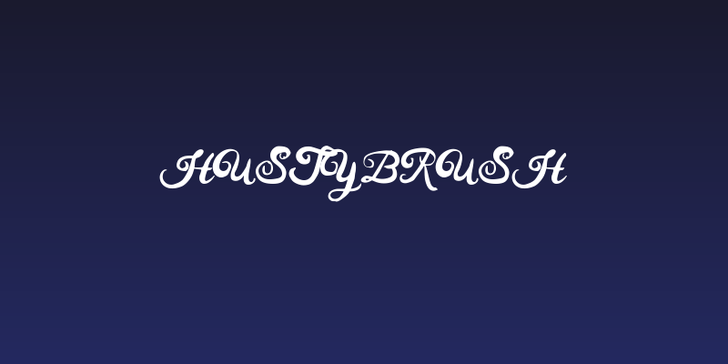 HustyBrush Social Header