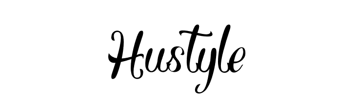 Hustyle  Frei Schriftart Herunterladen