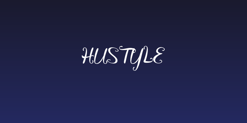 Hustyle Social Header