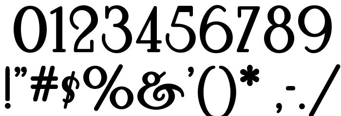Hut Sut Ralston NF Font OTHER CHARS