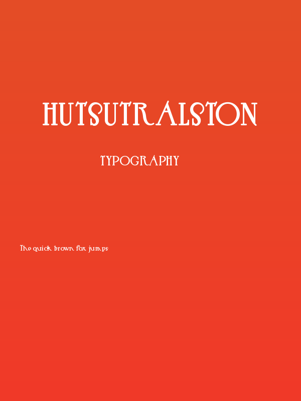 HutSutRalston Poster