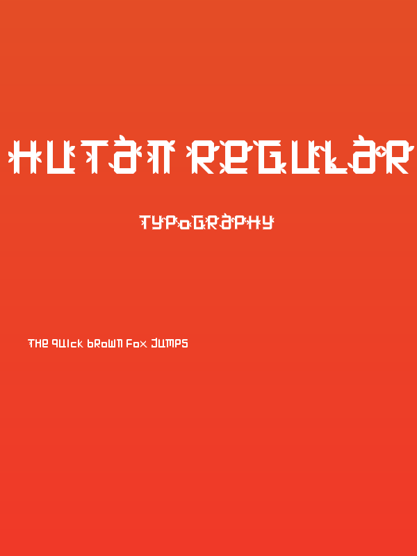 Hutan Regular Poster