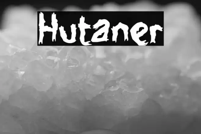 Hutaner Font examples