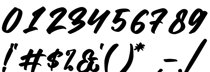 Huttan Cerote Font OTHER CHARS