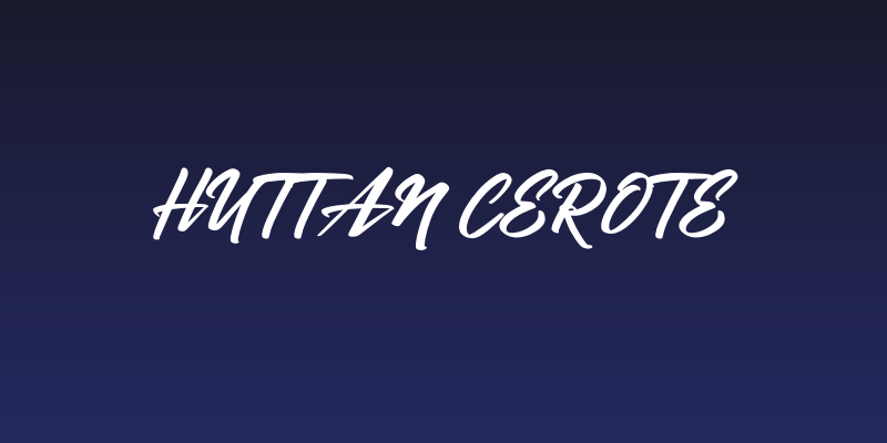 Huttan Cerote Social Header