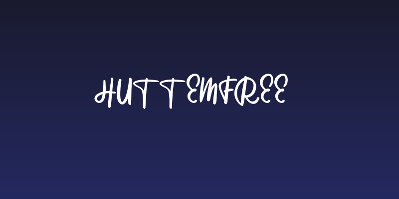 HuttemFREE Social Header