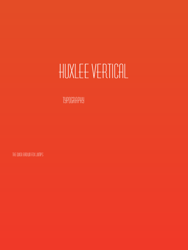 Huxlee Vertical Poster