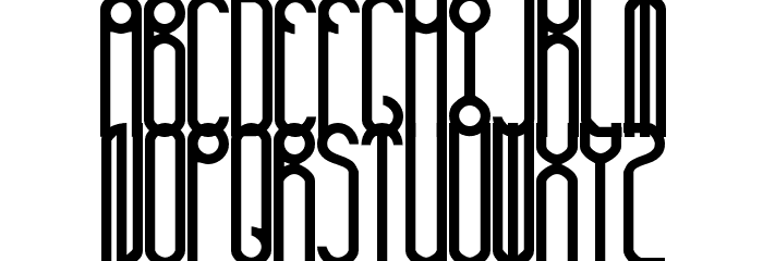 Huxley Font LOWERCASE