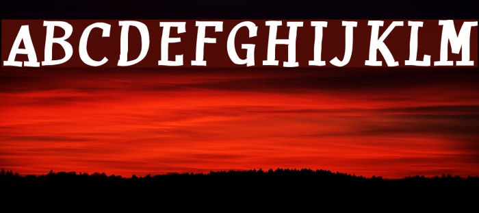 Huxtable Font examples