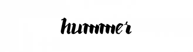 hummer  Frei Schriftart Herunterladen
