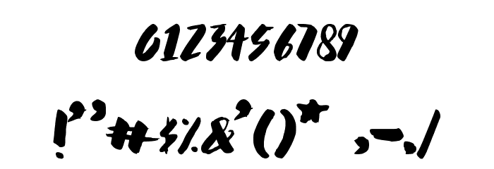 hummer Font OTHER CHARS