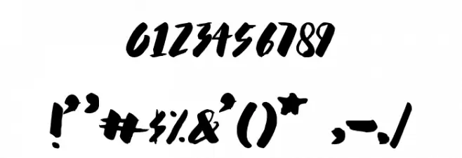 hummer Font OTHER CHARS