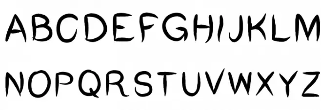 humswu Шрифта ВЕРХНИЙ