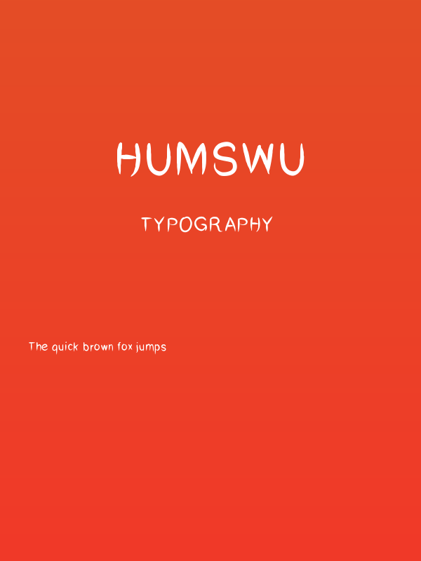 humswu Poster
