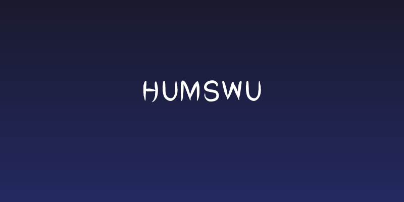 humswu Social Header
