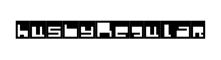 husby Regular  免费字体下载