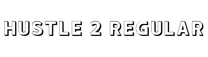 hustle 2 Regular  フリーフォントのダウンロード