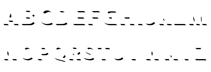 hustle 3 Regular Font LOWERCASE
