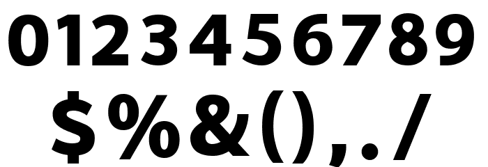 hustle 4 Regular Font OTHER CHARS