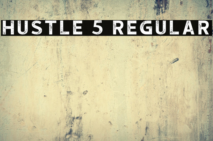 hustle 5 Regular Example 3