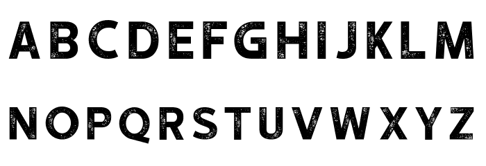 hustle 5 Regular Font LOWERCASE