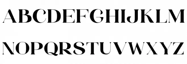 HV Weist Havanah Trial Regular 字体 大写