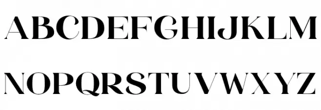 HV Weist Havanah Trial Regular Schriftart Groß