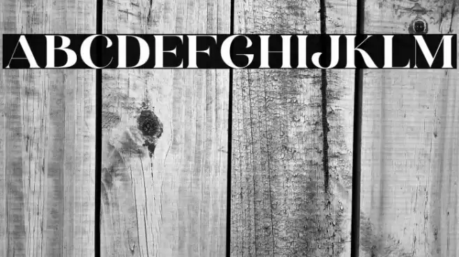 HV Weist Havanah Trial Regular Font examples