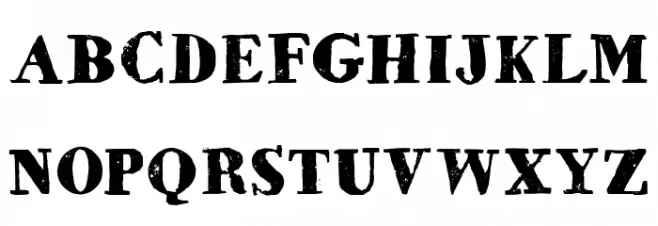 HVD Bodedo Medium Schriftart Groß