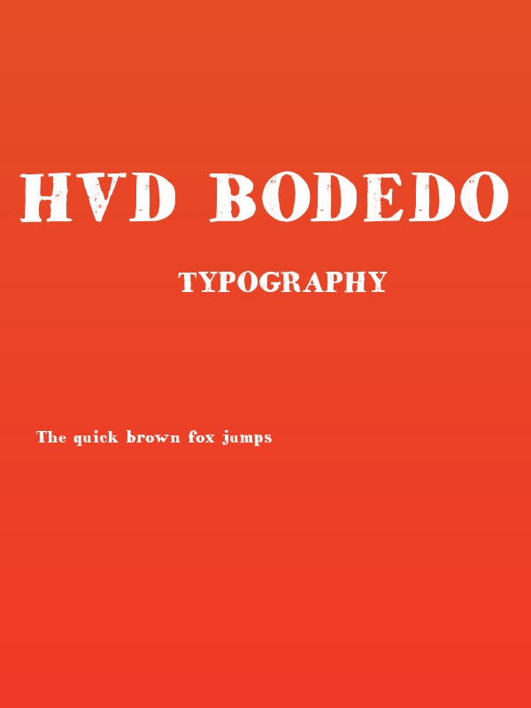 HVD Bodedo Medium Poster