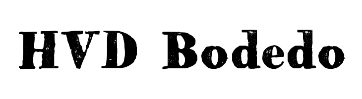 HVD Bodedo Font