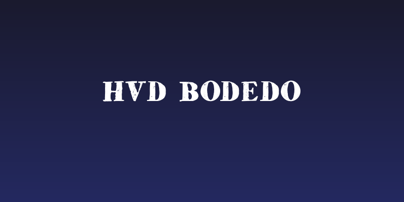 HVD Bodedo Social Header