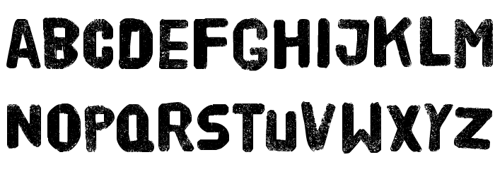 HVD Poster Font LOWERCASE