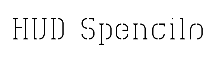 HVD Spencils  font caratteri gratis