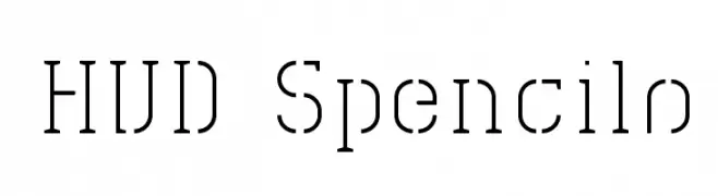 HVD Spencils  Frei Schriftart Herunterladen
