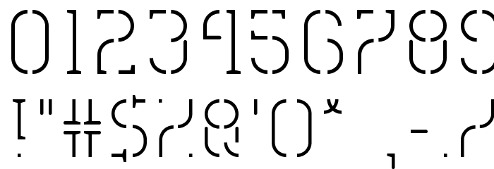 HVD Spencils Font Alte caractere