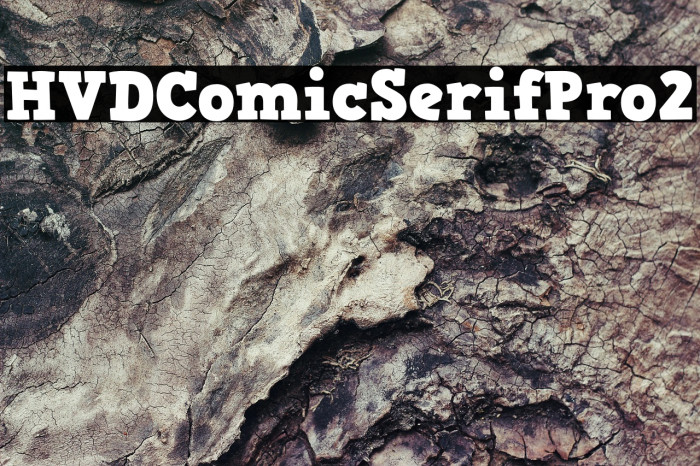 HVDComicSerifPro2 Example 1