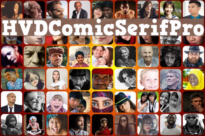 HVDComicSerifPro Example 1