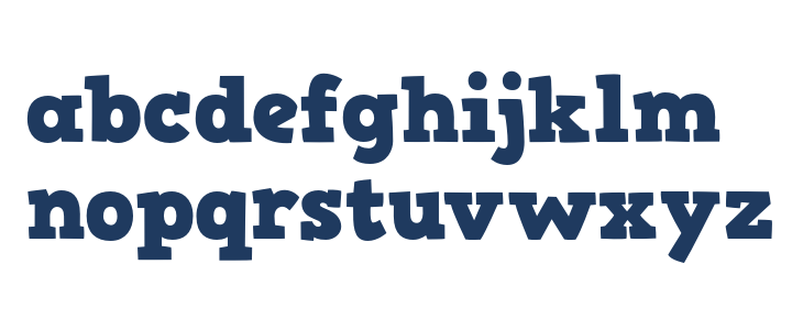 HVDComicSerifPro Lowercase