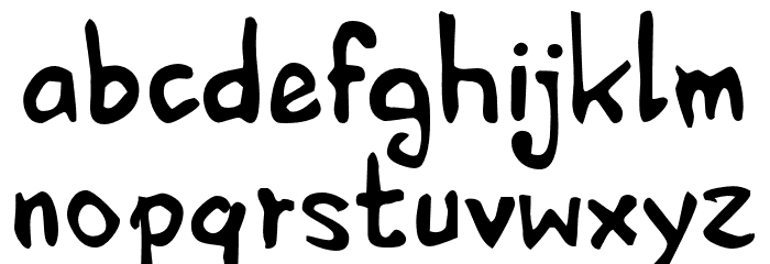 HVDEdding780-Normal Font LOWERCASE